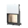 Brunner Stil 75/90 insert firebox - Lift-up door