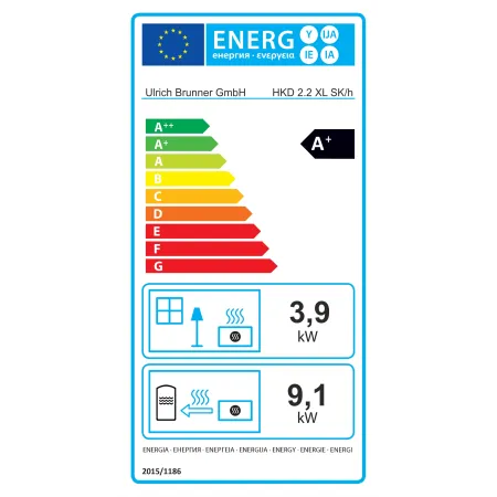 Ficha energética HKD 2.2 XL SK/h - Con EAS