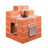 Kit de départ conduit de cheminée annexe pour Poêles de masse Finlandais en Kit