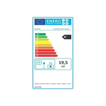 Eurotherm 12 See-through Automatic cast iron firebox - 19.5 kW / 20 kg