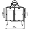 Hogar de fundición pasante Firetherm 12 Automático - 15,5 kW / 16 kg