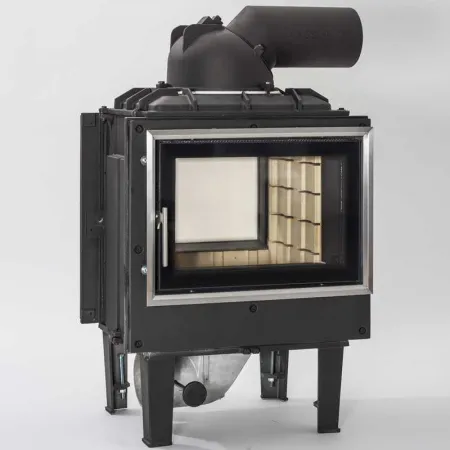 Firetherm 10 Automatic see-through cast iron firebox