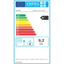 Fiche énergétique foyer traversant Firetherm 10