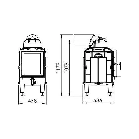 Esquema acotado Eurotherm 10 Automático