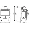 Esquema Firetherm 6 - 6,7 kW / 7,5 kg