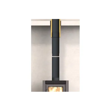 Single-wall to insulated twin-wall adapter - Step 2
