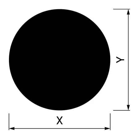 Round floor protection plate for stove
