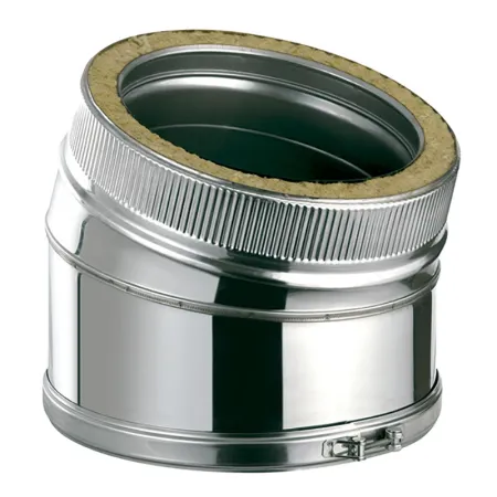 15° elbow - DPI 316L stainless steel