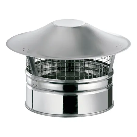 Universal cowl with mesh - DPI 316L stainless steel
