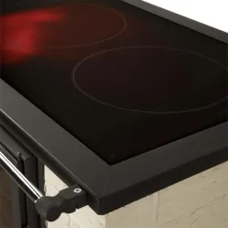 "Helmi" Cuisinière de masse en kit - 8,2 kW - Briques