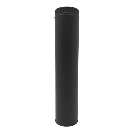 Elemento recto 1000 mm - DPI Inox 316L Negro