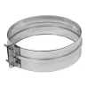Reinforced locking band - For twin wall insulated