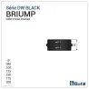 Diagram of reinforced locking band Black - For DPI