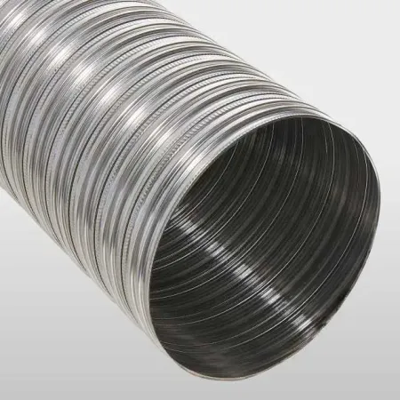Detalle entubado flexible inox de doble pared TEN