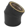 Coude 30° - DPI Inox 316L Noir