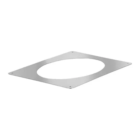 Stainless steel finishing plate 0° - For DPI