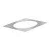 Plaque de finition en inox 0° - Pour DPI