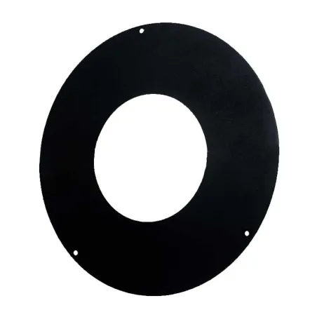 Rosace de finition 0° noire - Pour DPI