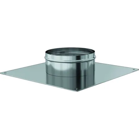 Placa de estanqueidad cuadrada de inox  - Para entubado flexible