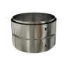 Stainless steel connector for joining 2 flexible flue liners