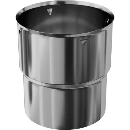 Stainless steel reducer - For flexible flue liner