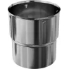 Stainless steel reducer - For flexible flue liner