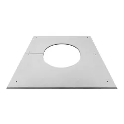Plaque de finition blanche aimantée 0 à 10° - Pour DPI