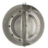 Simple paroi inox 2 mm  - Clapet régulateur de tirage - Intérieur