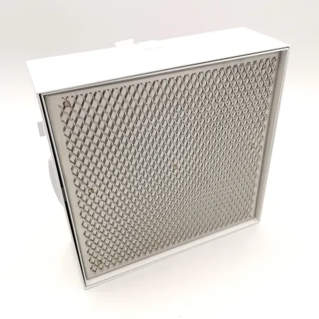 Tilting inspection hatch, for rendering or cladding