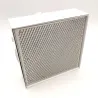 Tilting inspection hatch, for rendering or cladding