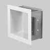 Boîte de ventilation carrée - 170 x 170 mm