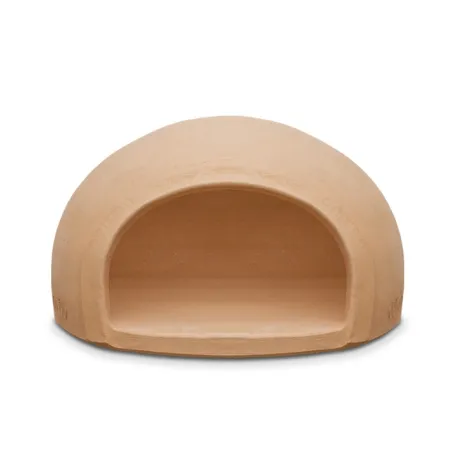 Carcasse monobloc en argile réfractaire pour four à bois