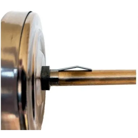 Probe thermometer 500 mm - 0 to 500° - Dial detail