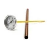 Thermomètre à tige 500 mm - 0 à 500 ° - Détail