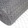 Metal mesh for holding flexible insulation