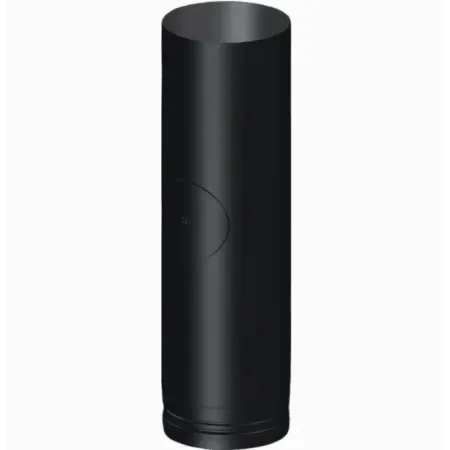 Single-wall enamelled steel 1 mm - 1000 mm length with inspection hatch