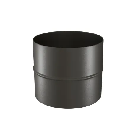 Pared simple acero esmaltado 1 mm - Racor Macho / Macho