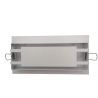 Grille d'air chaud Slot blanche - 200 x 100 mm - Arrière