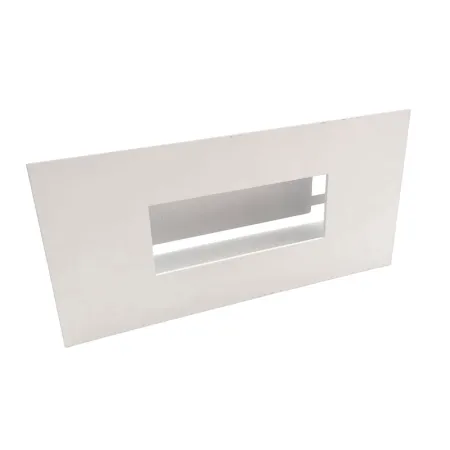 Rejilla de aire caliente Slot blanca - 200 x 100 mm