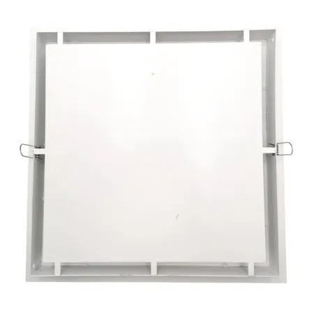 Rejilla de aire caliente Slot blanca - 350 x 350 mm - Trasera