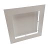 Grille d'air chaud Slot blanche - 350 x 350 mm 