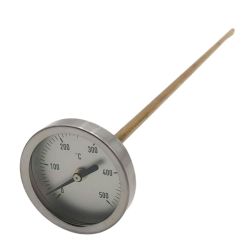 Thermomètre à tige 500 mm - 0 à 500 °