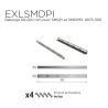 Schéma rallonge pour support mural - Diamètre 175 à 300 mm