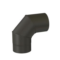 Coude 90° - En acier émaillé 1 mm