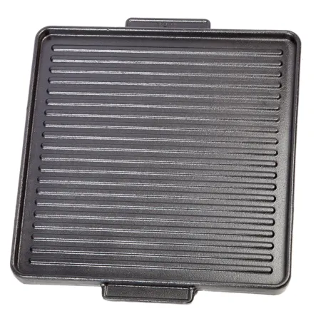 Enamelled cast iron steak grill