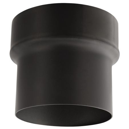 Female / Male reducer - Painted steel flue pipe 2 mm