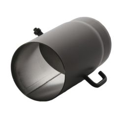 Clapet régulateur petite poignée couché - Conduit acier peint 2 mm