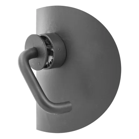 Detalle registro regulador ajustable - Conducto de humos acero pintado 2 mm