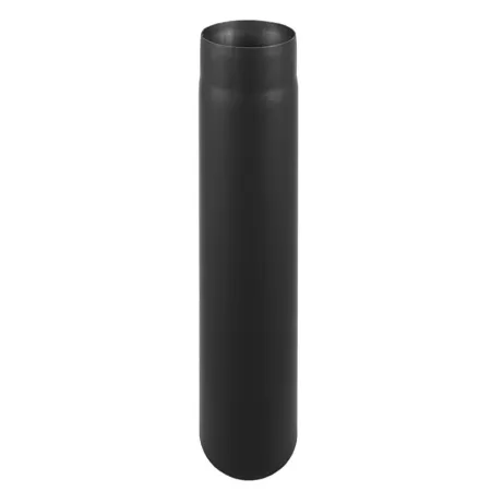 Straight section 1000 mm - 2 mm painted steel flue pipe