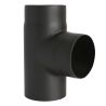 Té 90° avec piquage Mâle - Conduit acier peint 2 mm